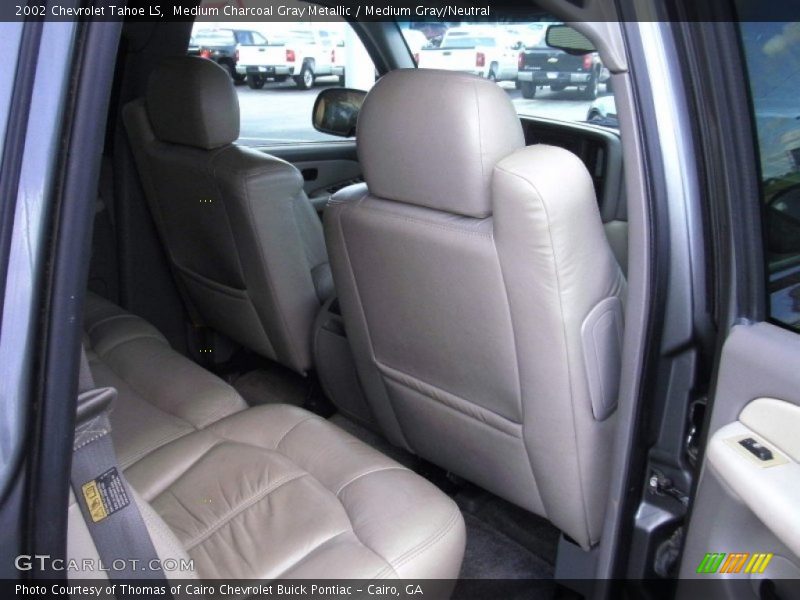 Medium Charcoal Gray Metallic / Medium Gray/Neutral 2002 Chevrolet Tahoe LS
