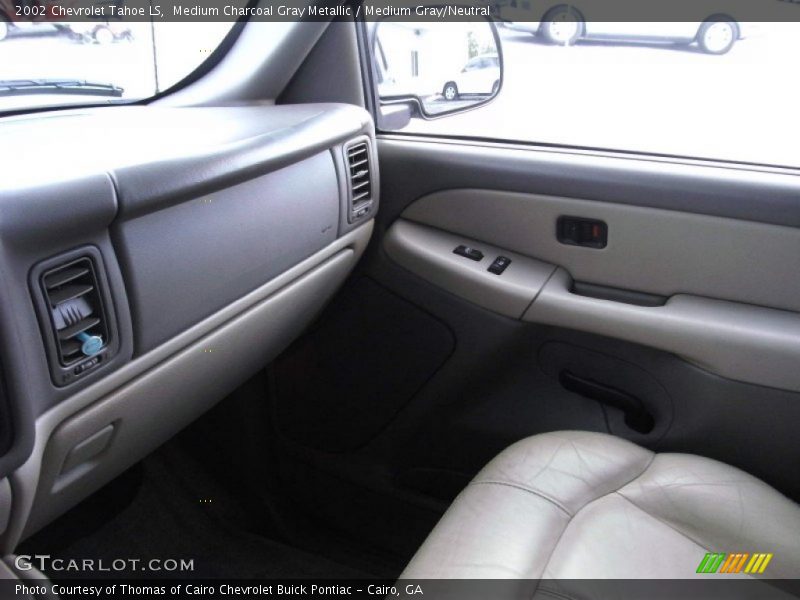 Medium Charcoal Gray Metallic / Medium Gray/Neutral 2002 Chevrolet Tahoe LS