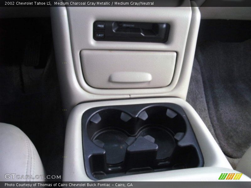 Medium Charcoal Gray Metallic / Medium Gray/Neutral 2002 Chevrolet Tahoe LS