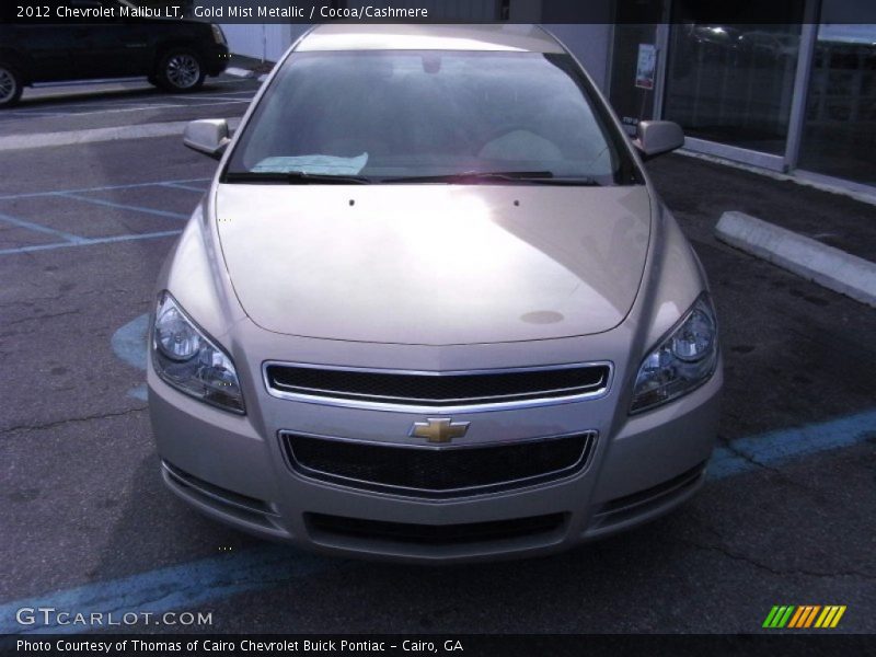 Gold Mist Metallic / Cocoa/Cashmere 2012 Chevrolet Malibu LT
