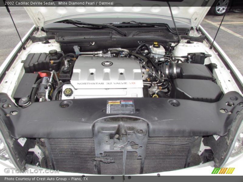 White Diamond Pearl / Oatmeal 2002 Cadillac DeVille Sedan