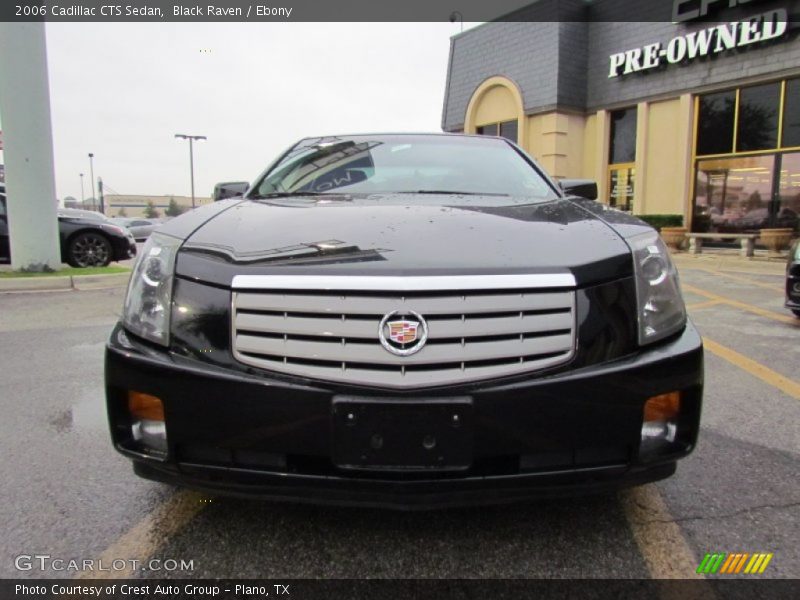 Black Raven / Ebony 2006 Cadillac CTS Sedan