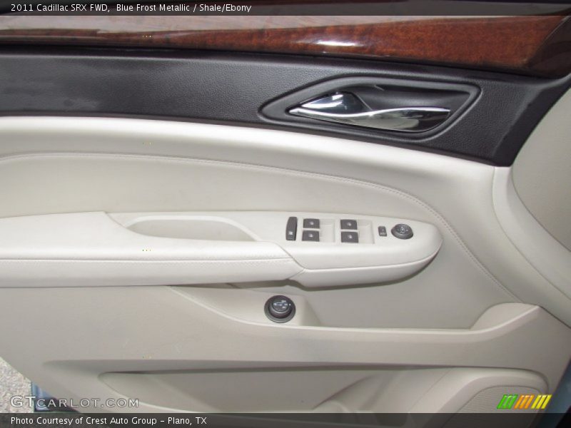 Blue Frost Metallic / Shale/Ebony 2011 Cadillac SRX FWD