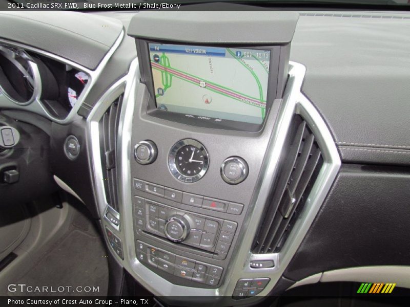 Blue Frost Metallic / Shale/Ebony 2011 Cadillac SRX FWD