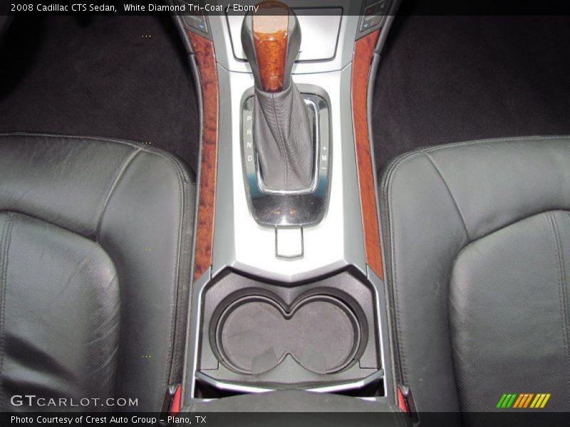 White Diamond Tri-Coat / Ebony 2008 Cadillac CTS Sedan