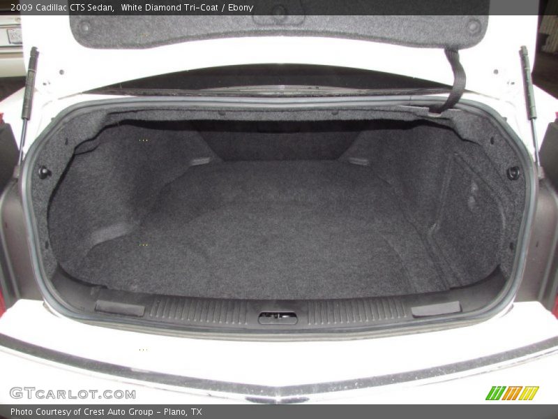 White Diamond Tri-Coat / Ebony 2009 Cadillac CTS Sedan