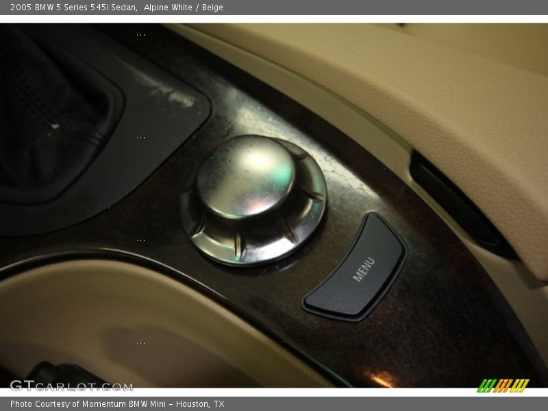 Alpine White / Beige 2005 BMW 5 Series 545i Sedan