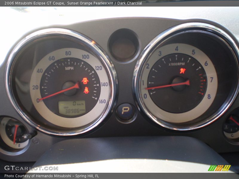 Sunset Orange Pearlescent / Dark Charcoal 2006 Mitsubishi Eclipse GT Coupe