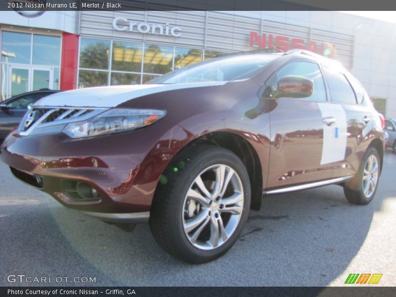 Merlot / Black 2012 Nissan Murano LE