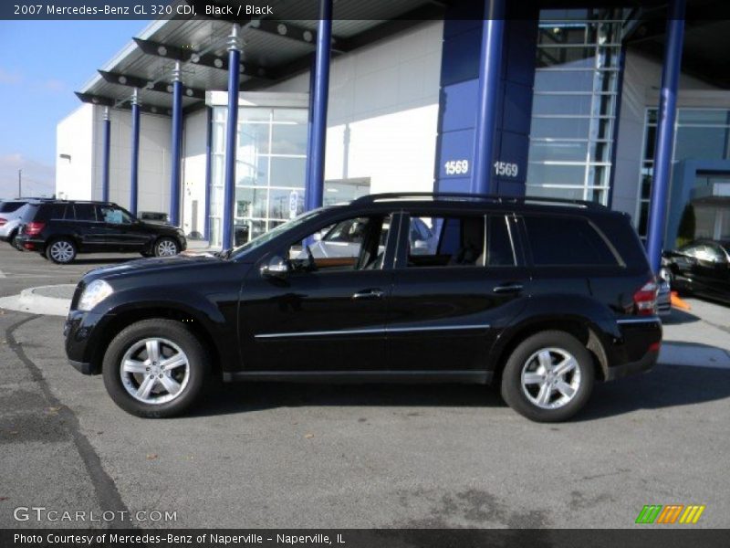 Black / Black 2007 Mercedes-Benz GL 320 CDI