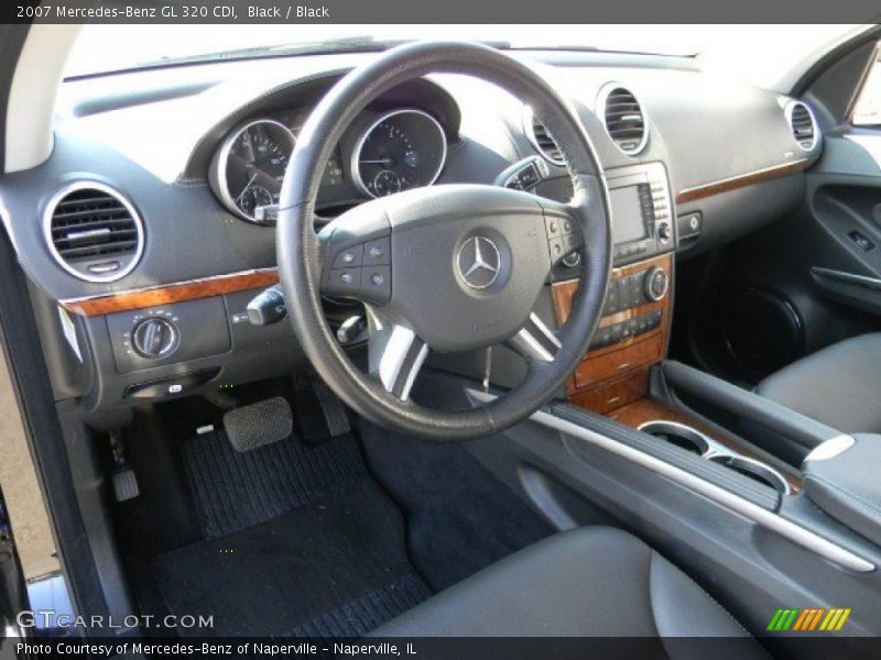 Black / Black 2007 Mercedes-Benz GL 320 CDI