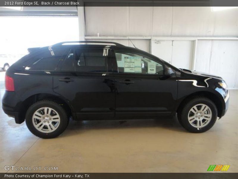 Black / Charcoal Black 2012 Ford Edge SE