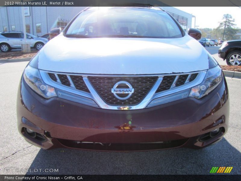 Merlot / Black 2012 Nissan Murano LE