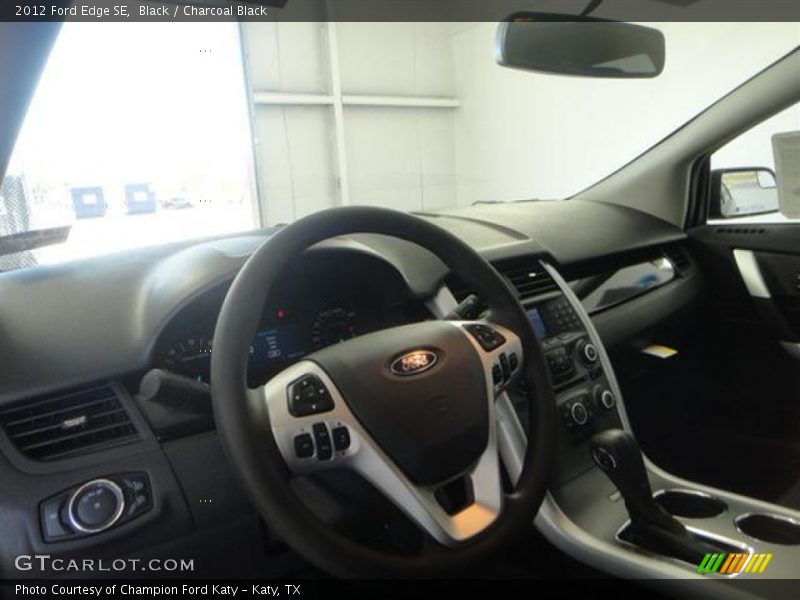 Black / Charcoal Black 2012 Ford Edge SE