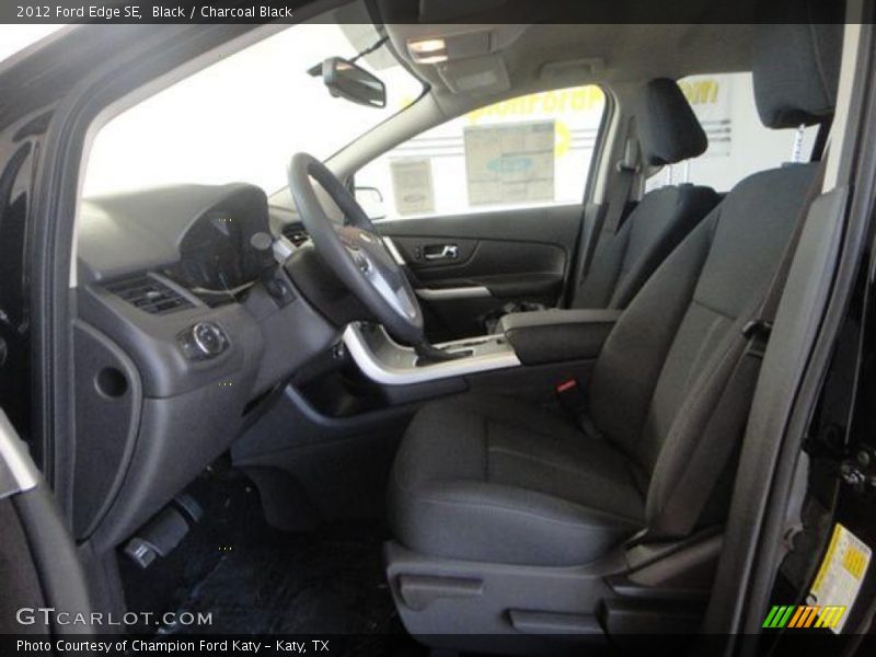  2012 Edge SE Charcoal Black Interior