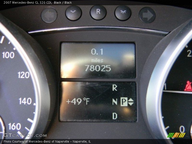 Black / Black 2007 Mercedes-Benz GL 320 CDI