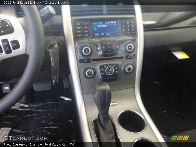 Black / Charcoal Black 2012 Ford Edge SE