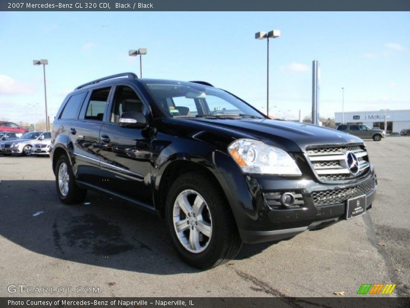 Black / Black 2007 Mercedes-Benz GL 320 CDI