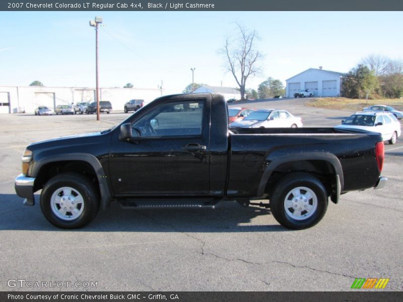 Black / Light Cashmere 2007 Chevrolet Colorado LT Regular Cab 4x4