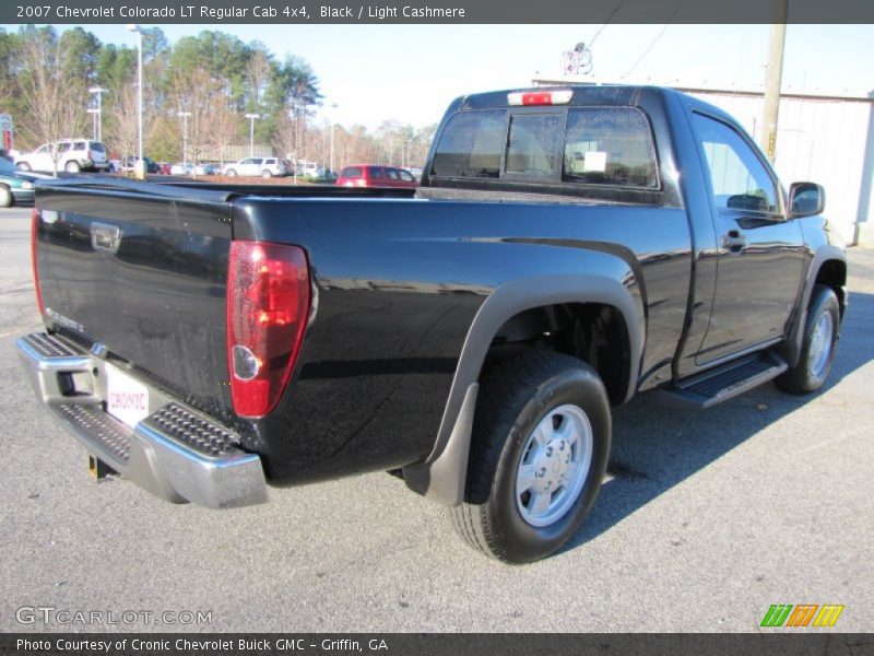 Black / Light Cashmere 2007 Chevrolet Colorado LT Regular Cab 4x4