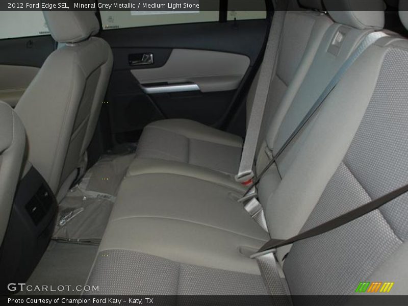 Mineral Grey Metallic / Medium Light Stone 2012 Ford Edge SEL