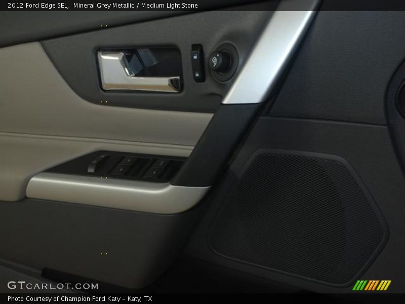 Mineral Grey Metallic / Medium Light Stone 2012 Ford Edge SEL