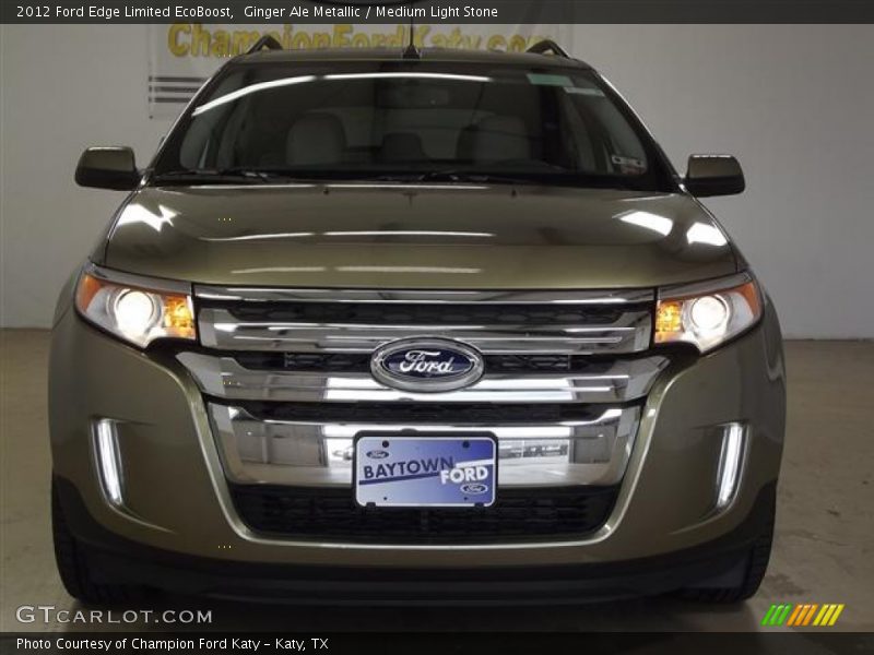 Ginger Ale Metallic / Medium Light Stone 2012 Ford Edge Limited EcoBoost