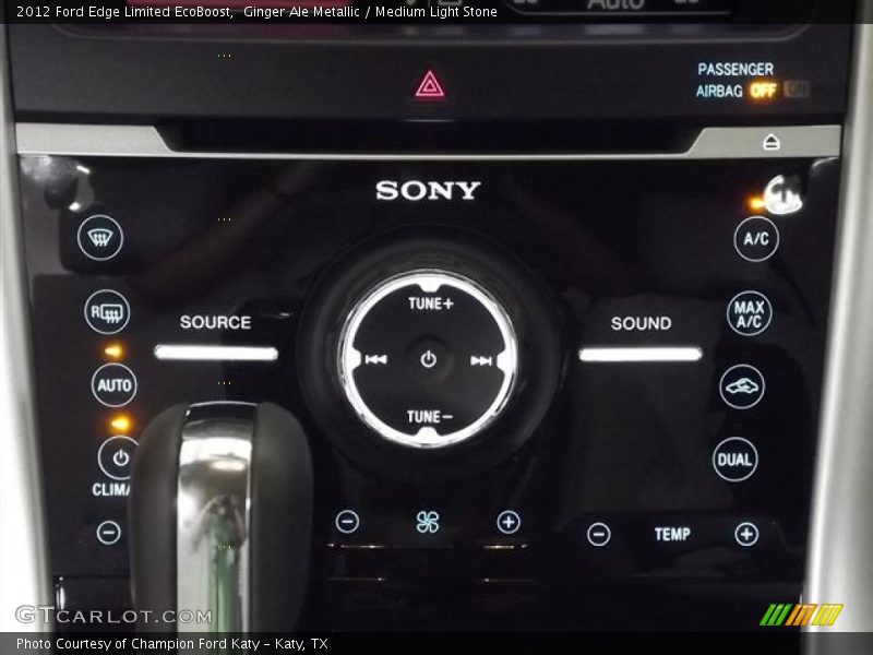 Controls of 2012 Edge Limited EcoBoost