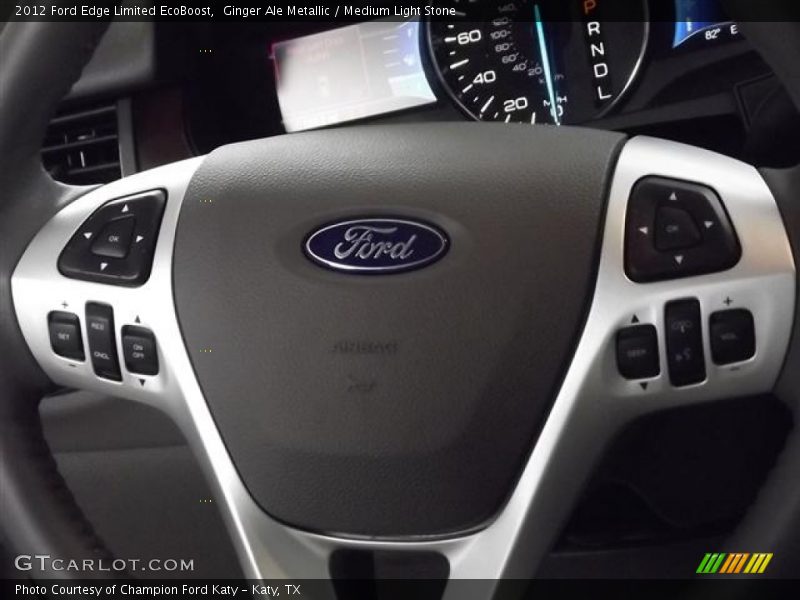 Ginger Ale Metallic / Medium Light Stone 2012 Ford Edge Limited EcoBoost