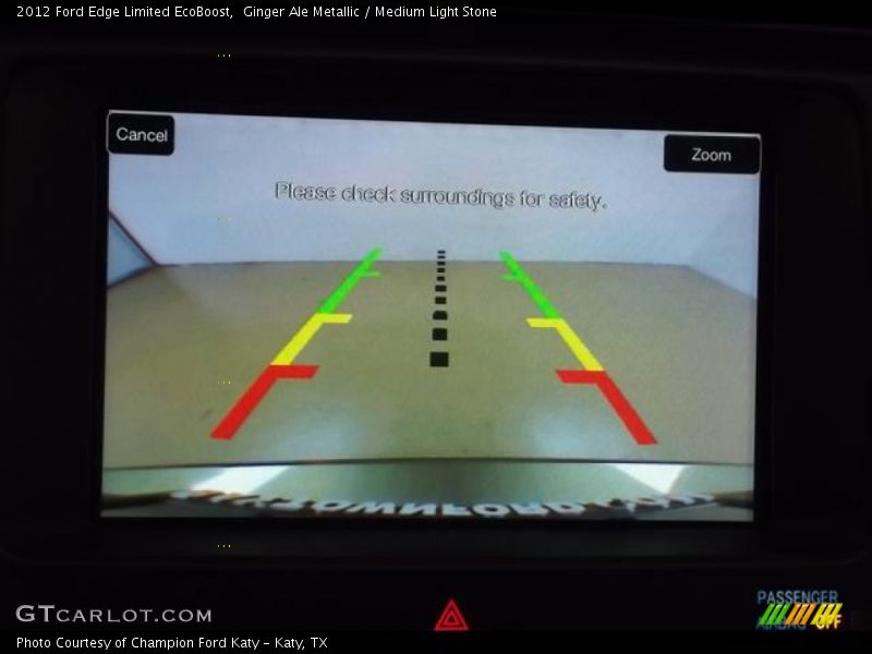 Backup Camera - 2012 Ford Edge Limited EcoBoost