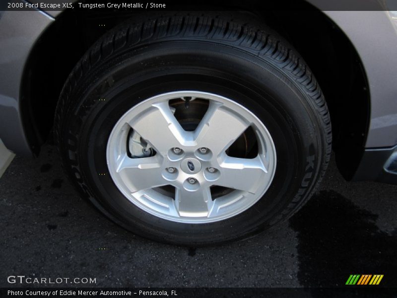 Tungsten Grey Metallic / Stone 2008 Ford Escape XLS