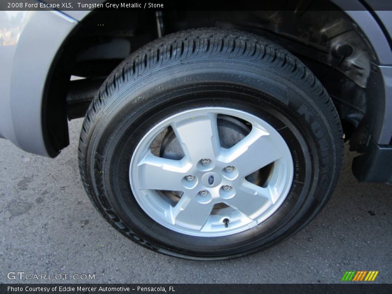 Tungsten Grey Metallic / Stone 2008 Ford Escape XLS