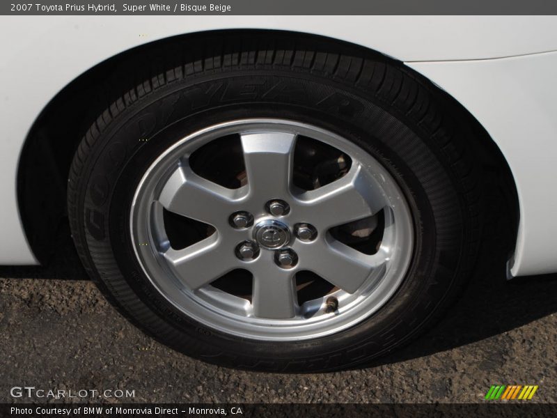 Super White / Bisque Beige 2007 Toyota Prius Hybrid