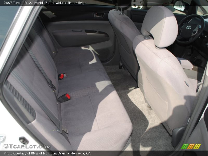 Super White / Bisque Beige 2007 Toyota Prius Hybrid