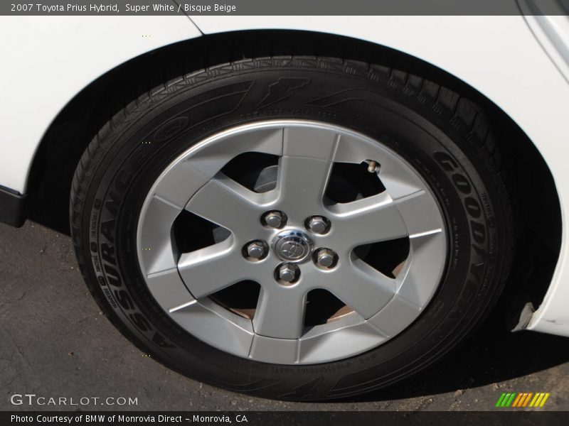 Super White / Bisque Beige 2007 Toyota Prius Hybrid