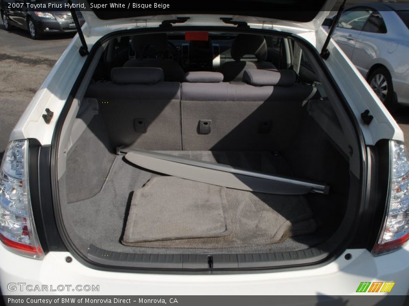 Super White / Bisque Beige 2007 Toyota Prius Hybrid