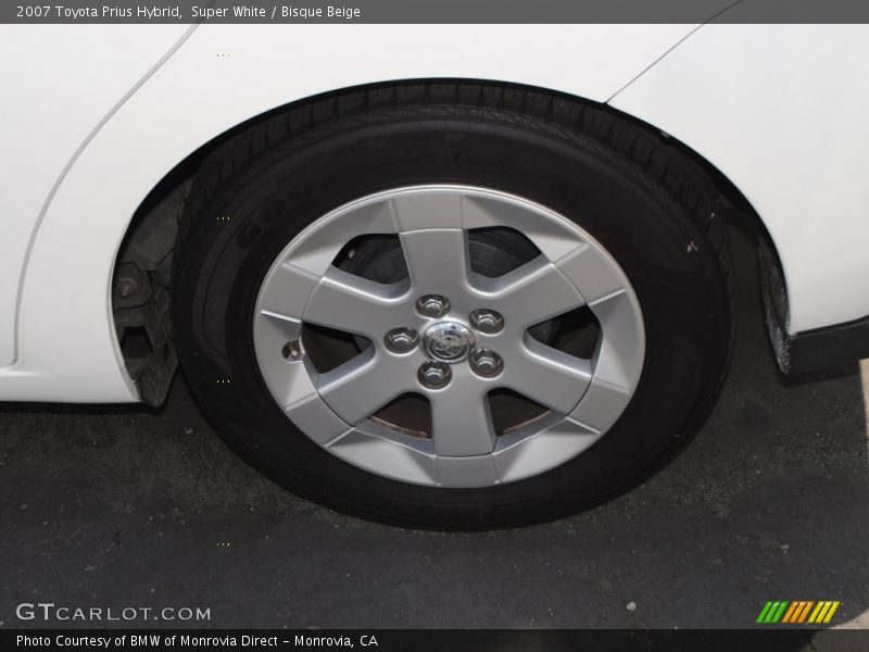 Super White / Bisque Beige 2007 Toyota Prius Hybrid
