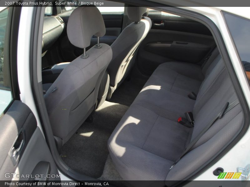 Super White / Bisque Beige 2007 Toyota Prius Hybrid