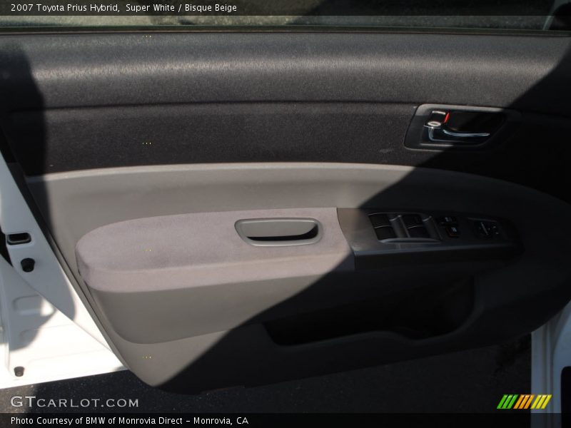 Super White / Bisque Beige 2007 Toyota Prius Hybrid