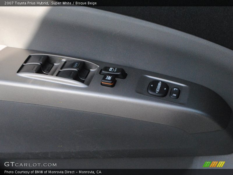 Super White / Bisque Beige 2007 Toyota Prius Hybrid