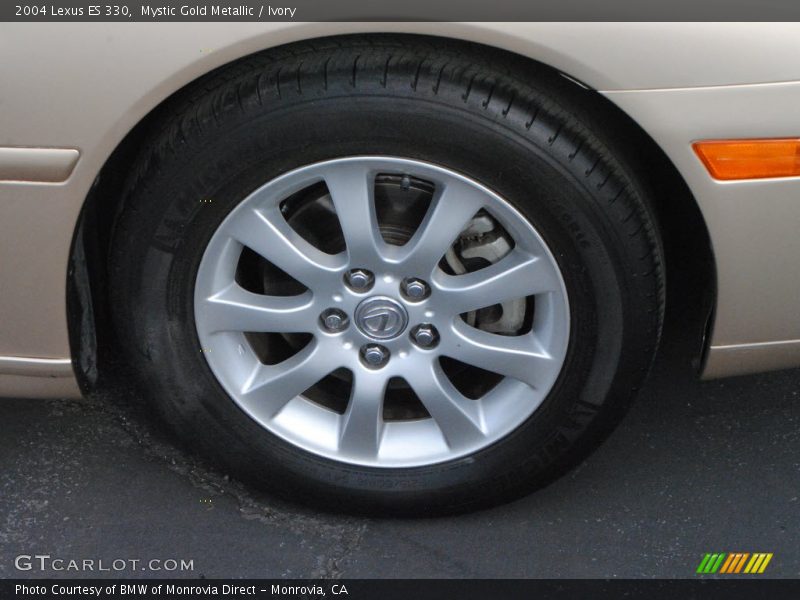 Mystic Gold Metallic / Ivory 2004 Lexus ES 330