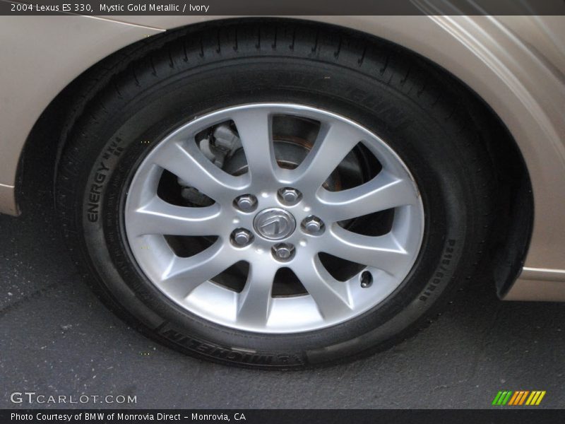Mystic Gold Metallic / Ivory 2004 Lexus ES 330