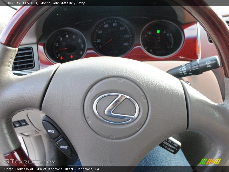 Mystic Gold Metallic / Ivory 2004 Lexus ES 330
