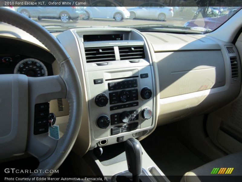 Oxford White / Camel 2010 Ford Escape XLT