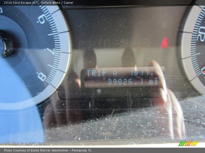 Oxford White / Camel 2010 Ford Escape XLT