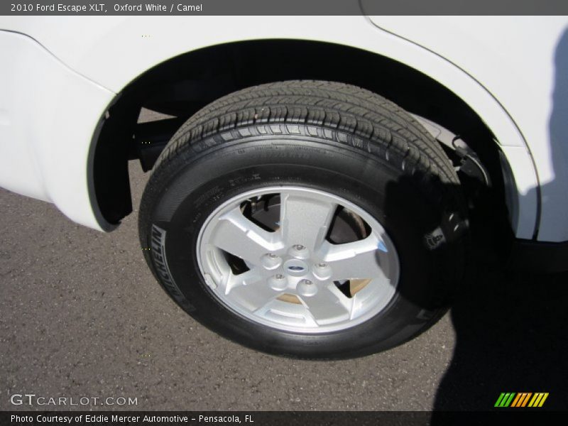 Oxford White / Camel 2010 Ford Escape XLT
