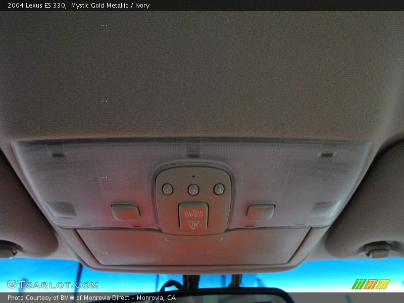 Mystic Gold Metallic / Ivory 2004 Lexus ES 330