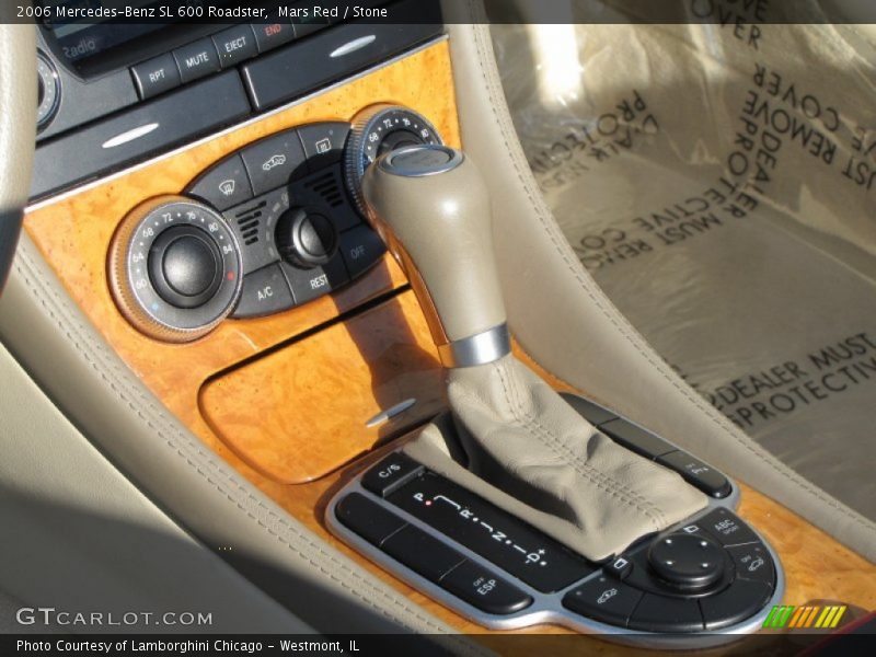  2006 SL 600 Roadster 5 Speed Automatic Shifter