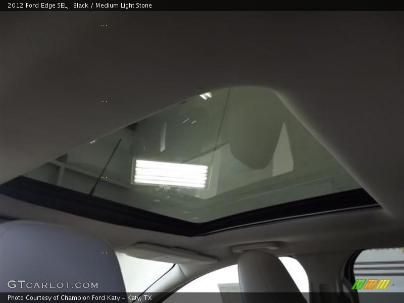 Sunroof of 2012 Edge SEL