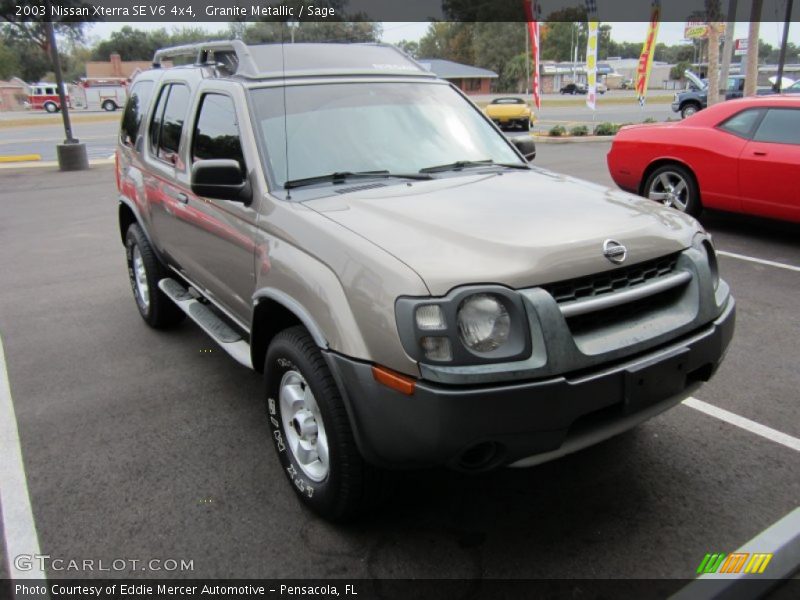 Granite Metallic / Sage 2003 Nissan Xterra SE V6 4x4